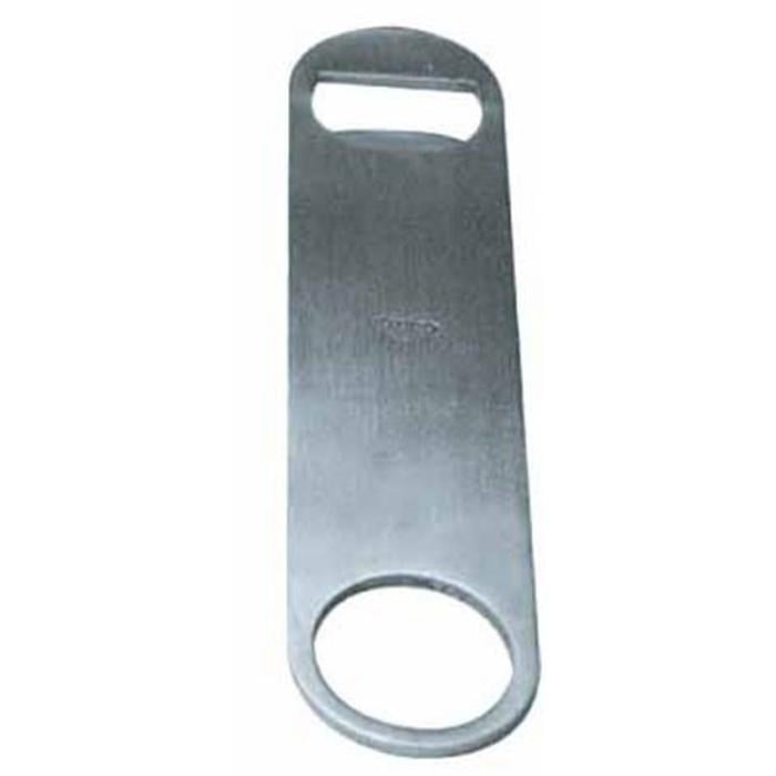 Flat Bottle Opener, 7 in. Stainless Steel