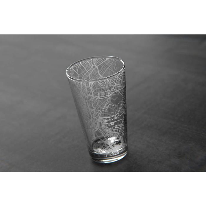 Maps Pint Glass - Somerville