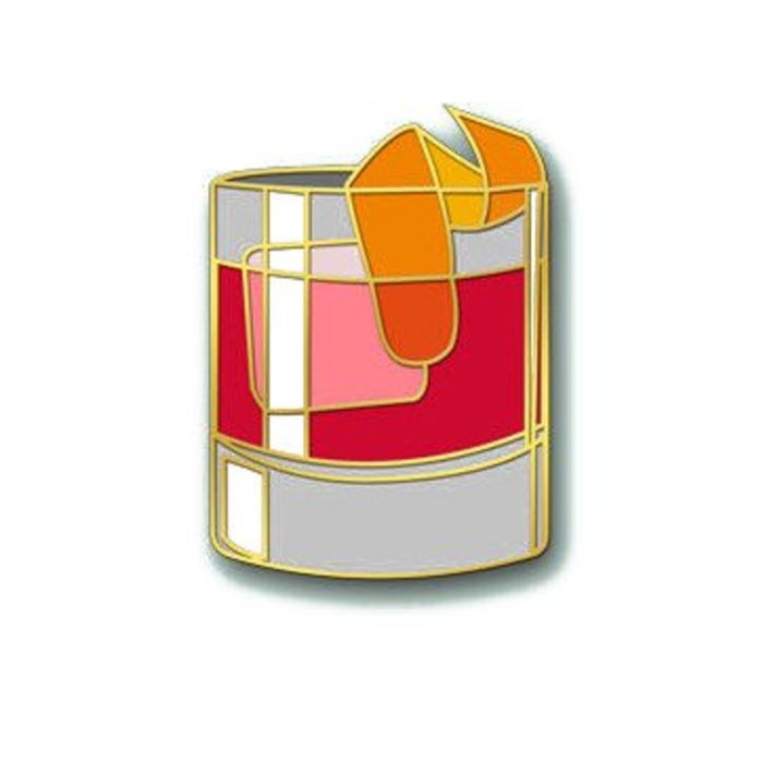 Love & Victory Negroni Pin