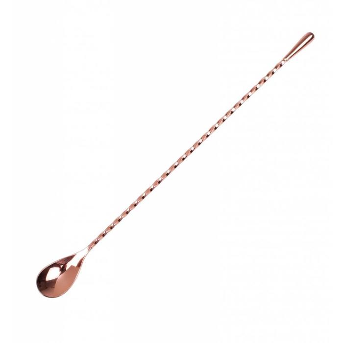 Bonzer Droplet Bar Spoon, Copper Plated 30cm
