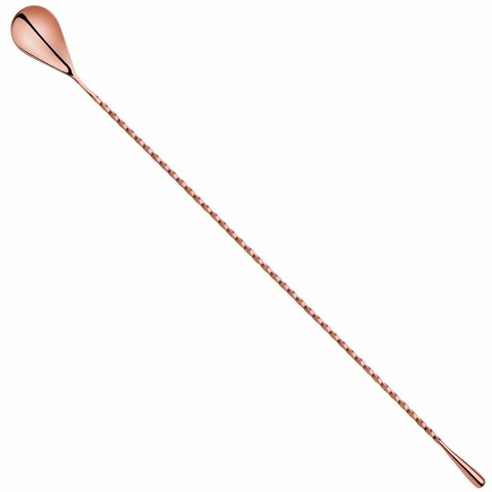 Bonzer Droplet Bar Spoon, Copper Plated 40cm