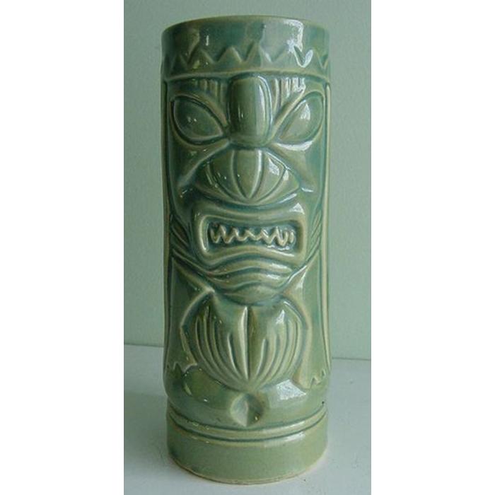 Green Tiki Mug, 12 oz.