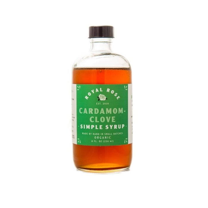 Royal Rose Cardamom-Clove Syrup, 8 oz.