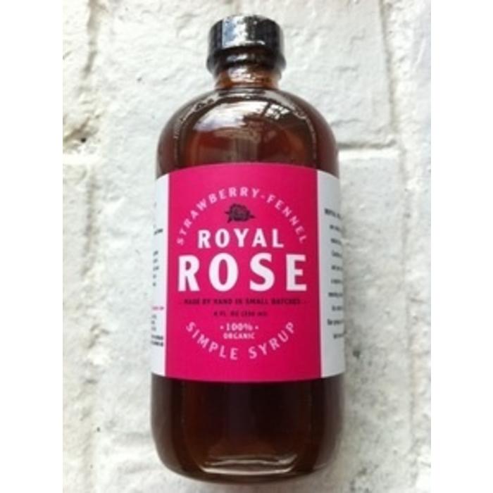 Royal Rose Strawberry Fennel Syrup, 8 oz.