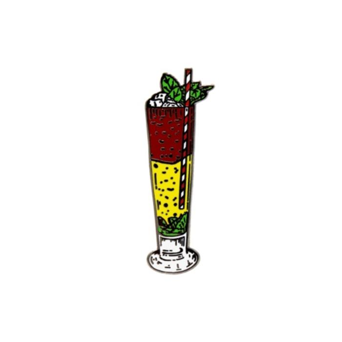 Mover & Shaker Queen's Park Swizzle Pin, Enamel