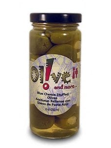 Olive-It! - Blue Cheese Stuffed Olives - 8oz Jar