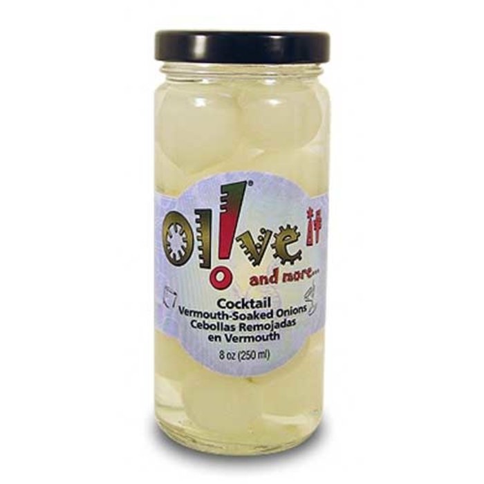 Olive-It! - Cocktail Onions in Vermouth - 8oz Jar