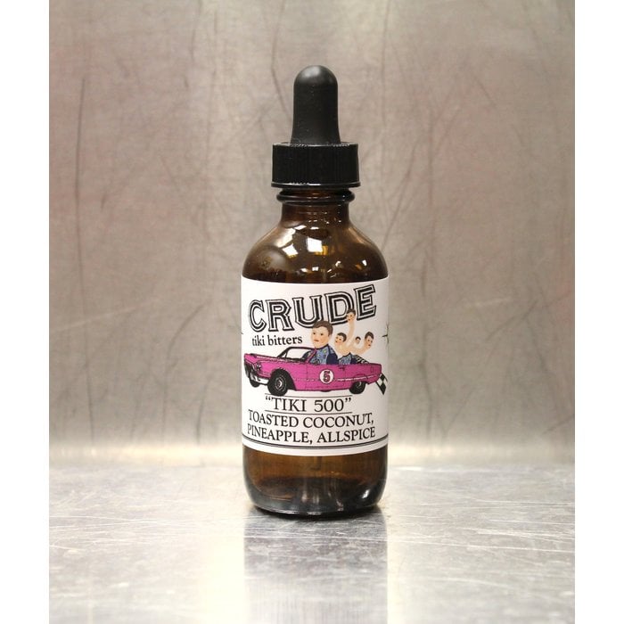 Crude 'Tiki 500" Toasted Coconut-Pineapple-Allspice bitters, 2oz