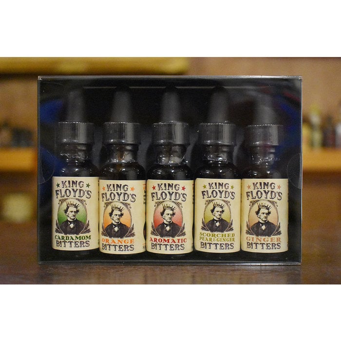 King Floyd's Bitters Gift Set, 5x .5oz Bottles