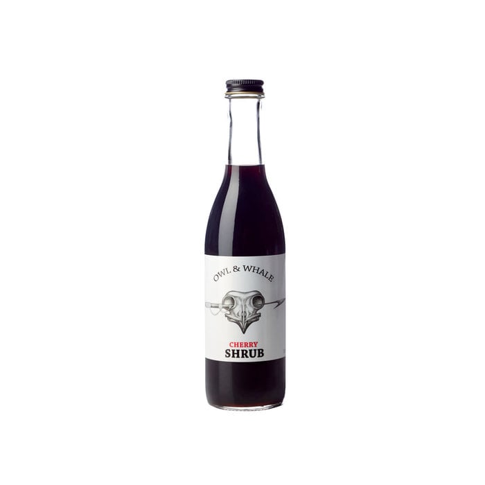 Owl & Whale Cherry Shrub, 12oz