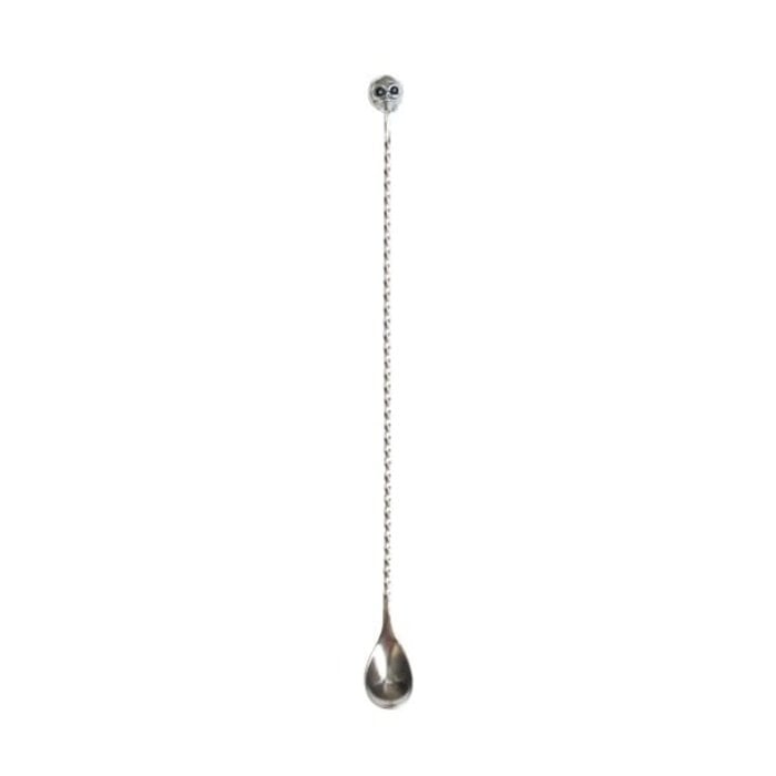 Skull Bar Spoon, 33cm Stainless
