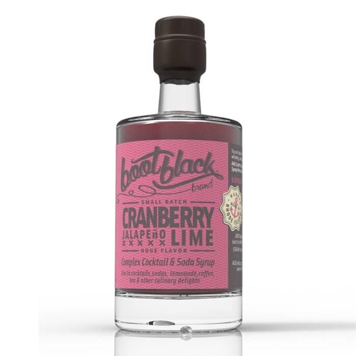 Bootblack Cranberry Jalapeno Lime Syrup