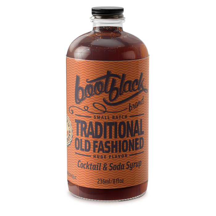 Bootblack Traditional Old Fashioned Syrup, 8oz