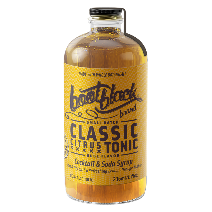 Bootblack Classic Citrus Tonic Syrup, 8oz