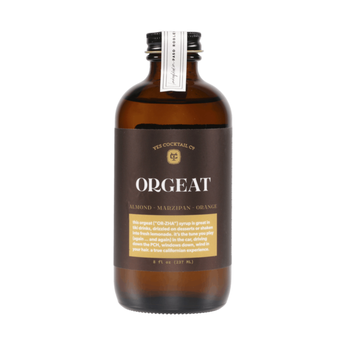 Yes Cocktail Co. California Almond Orgeat Syrup, 8oz