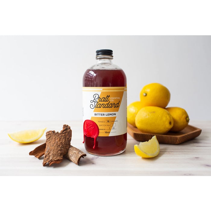Pratt Standard Bitter Lemon Syrup, 16oz