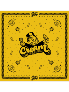 Mover & Shaker C.R.E.A.M Yellow Bandana