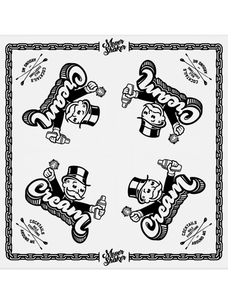 Mover & Shaker C.R.E.A.M. White Bandana
