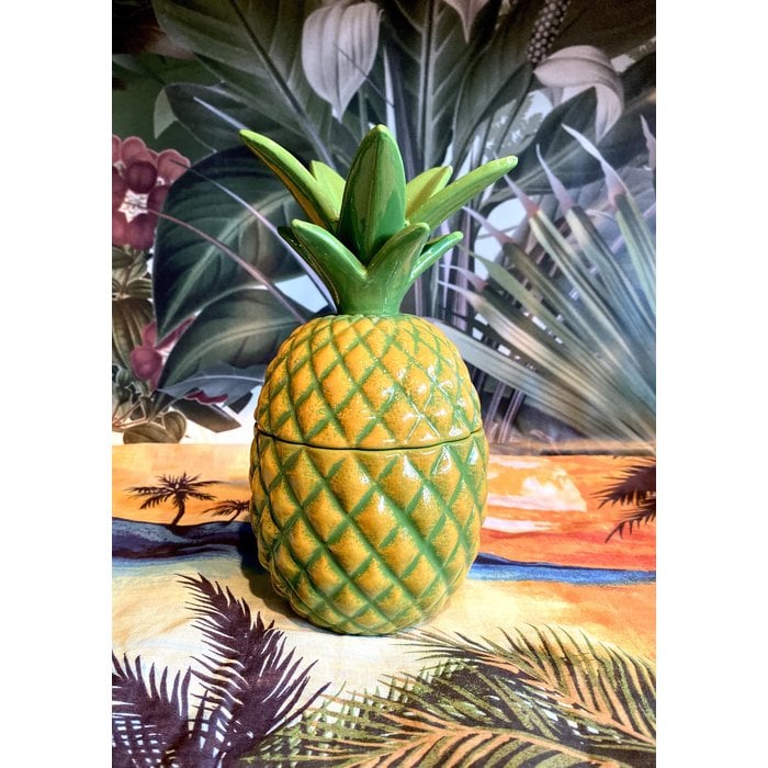 Fresh Pineapple Tiki Mug, 14oz