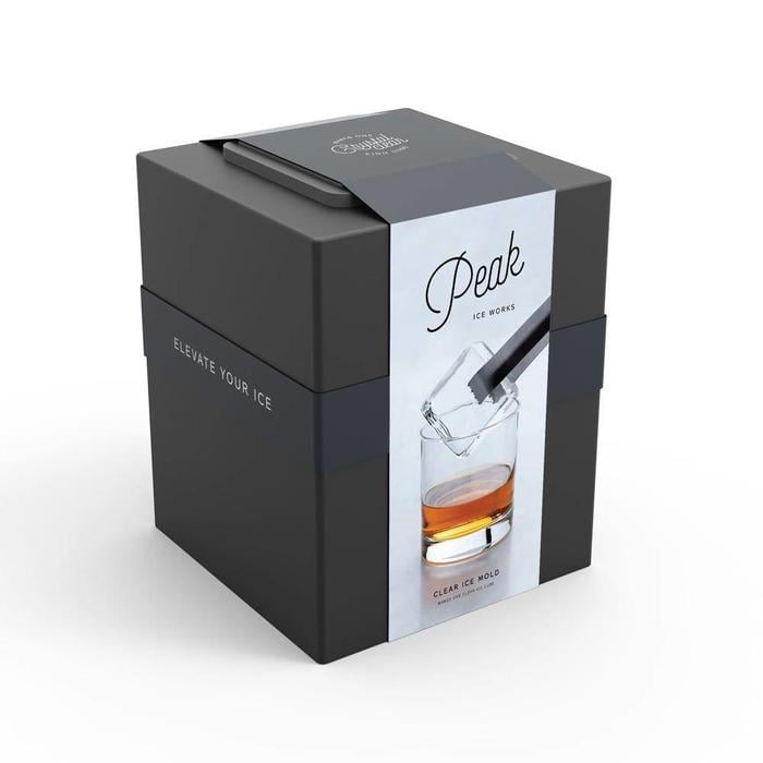 Peak Ice Works Clear Ice Mold - Charcoal