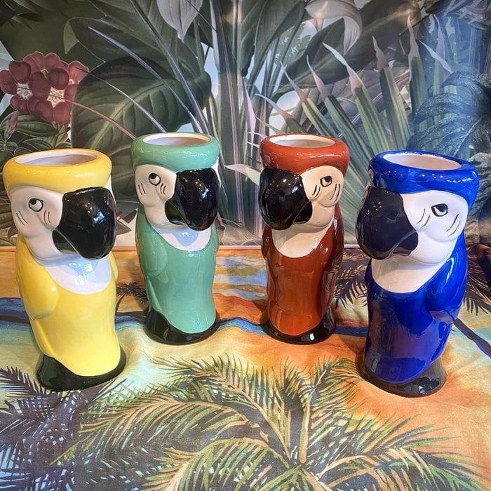 Parrot Tiki Mug, 16 oz.