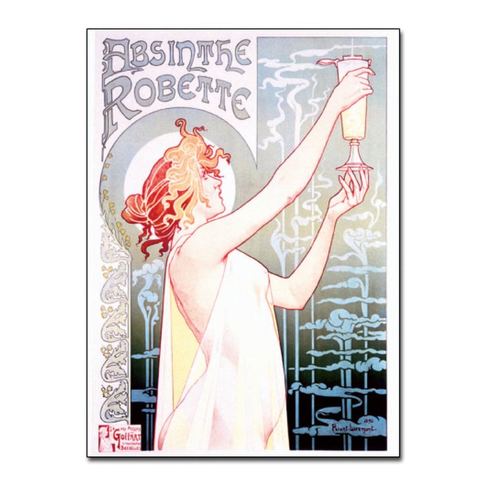 Absinthe Robette Postcard