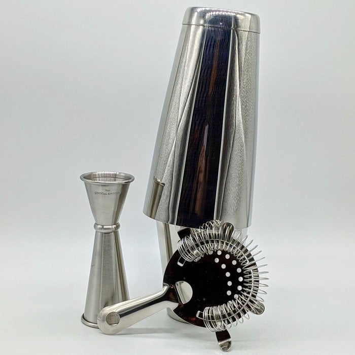 The Stainless Steel Shaker Set - Japanese Jigger