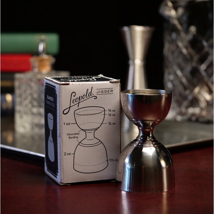 Cocktail Kingdom Leopold Jigger, Stainless