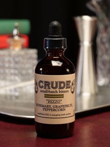 Crude Crude "Rizzo" Rosemary, Grapefruit, & Peppercorn Bitters
