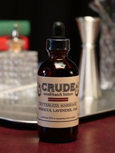 Crude Crude "Bitterless Marriage" Hibiscus, Lavender, & Oak Bitters