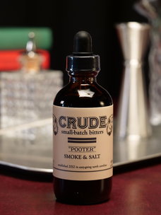 Crude Crude "Pooter" Smoke & Salt, 4oz