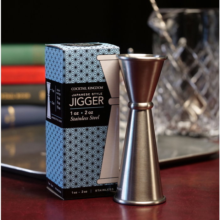 Cocktail Kingdom Japanese-Style Jigger, 1oz x 2oz