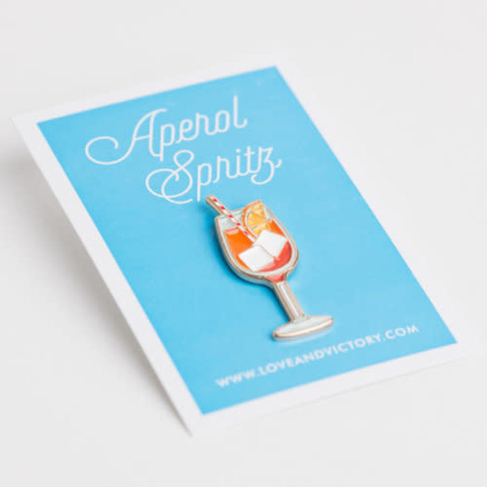 Love & Victory Aperol Spritz Pin