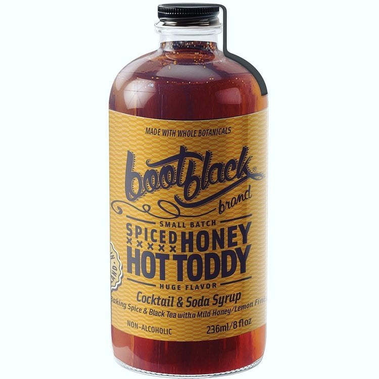 Bootblack Spiced Honey Hot Toddy Syrup, 8oz
