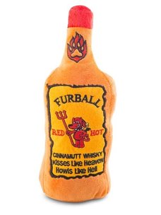 Haute Diggity Dog Furball Cinnamutt Whisky Toy, Plush Dog Toy