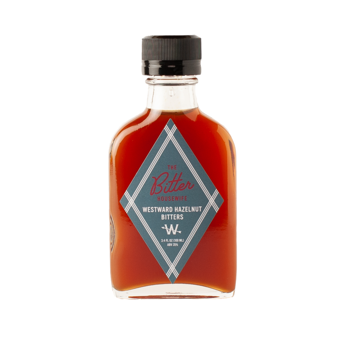 The Bitter Housewife Westward Hazelnut Bitters, 100ml.