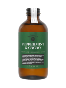 Yes Cocktail Co. Yes Cocktail Co. Peppermint and Cacao Syrup, 8oz