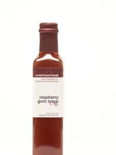 Small Hand Foods Small Hand Foods Raspberry Gum Syrup, 8.5oz