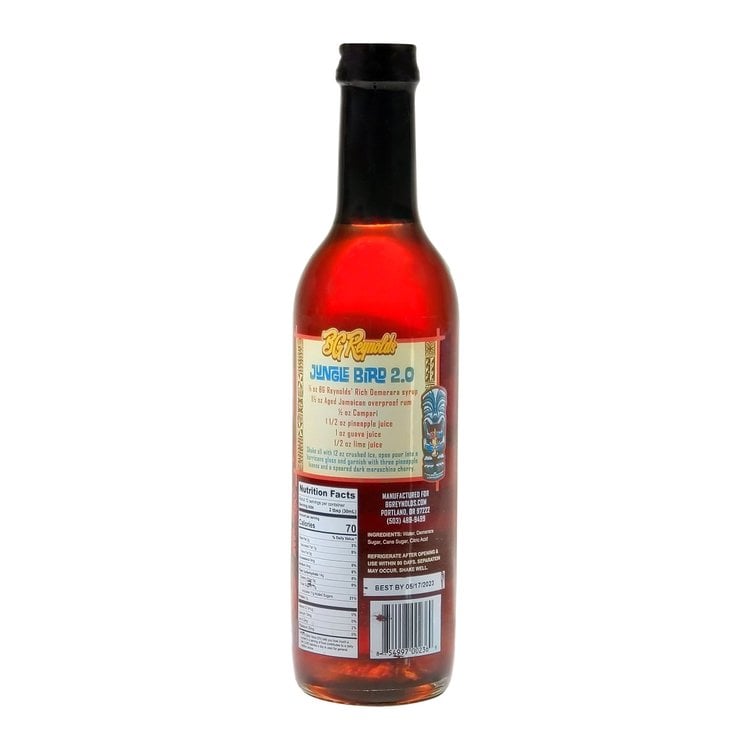 B.G. Reynolds Rich Demerara Syrup, 375ml