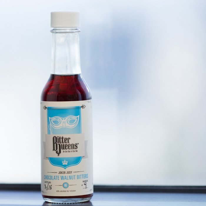 Bitter Queens Joker Judy Chocolate Walnut Bitters, 5oz