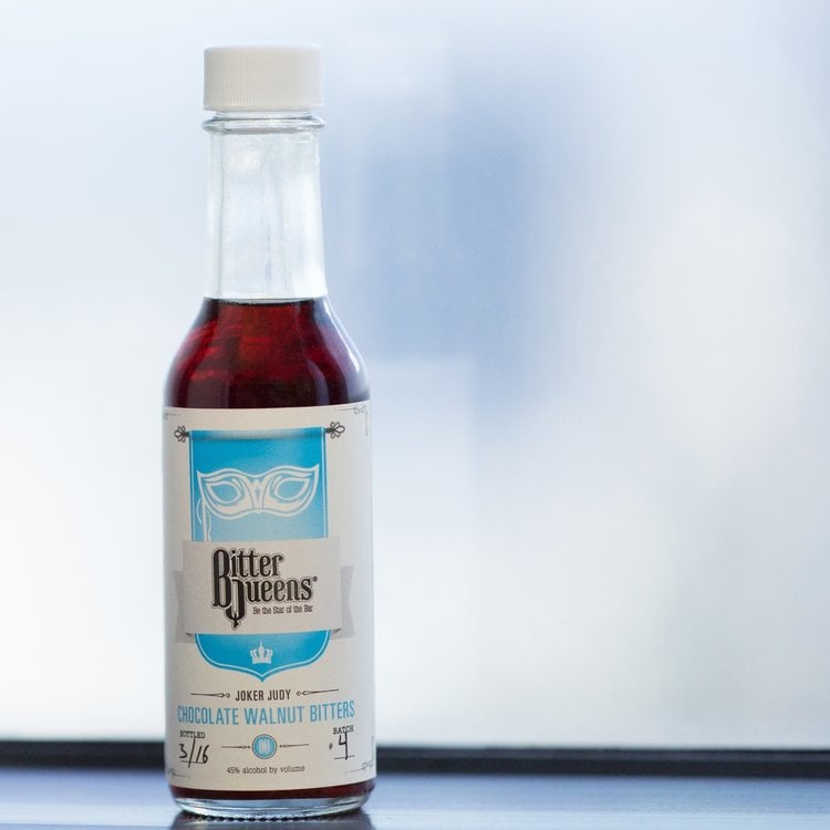 Bitter Queens Joker Judy Chocolate Walnut Bitters, 5oz