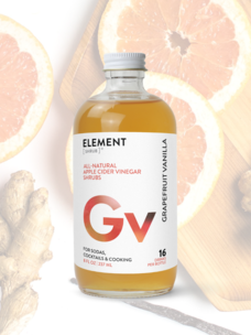 Element Shrub Element Grapefruit Vanilla Shrub, 8oz