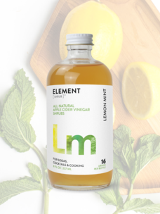 Element Shrub Element Lemon Mint Shrub, 8oz