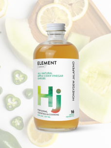 Element Shrub Element Honeydew Jalapeno Shrub, 8oz
