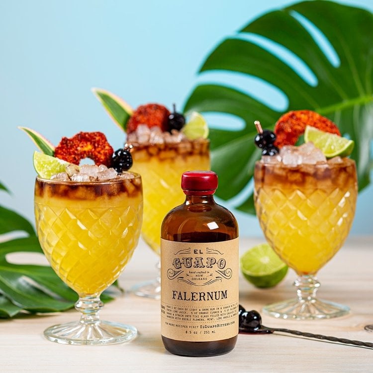 El Guapo Bitters Falernum Syrup, 8.5oz