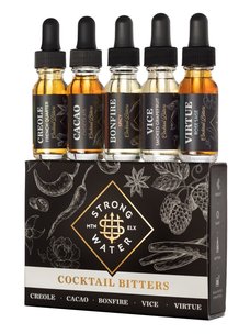 Strongwater Strongwater Complex Bitters Sample Set, 5 x .5oz Bottles