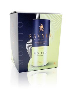 Savyll Beverage Co. Mojito, 4-pk