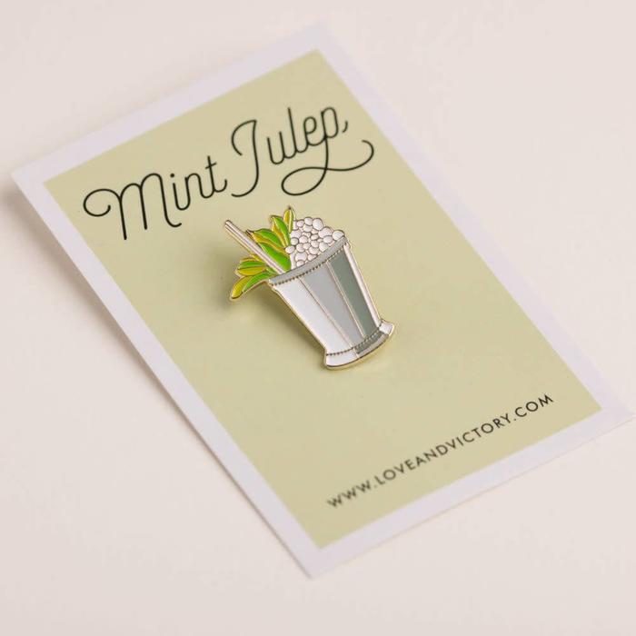 Love & Victory Mint Julep Pin