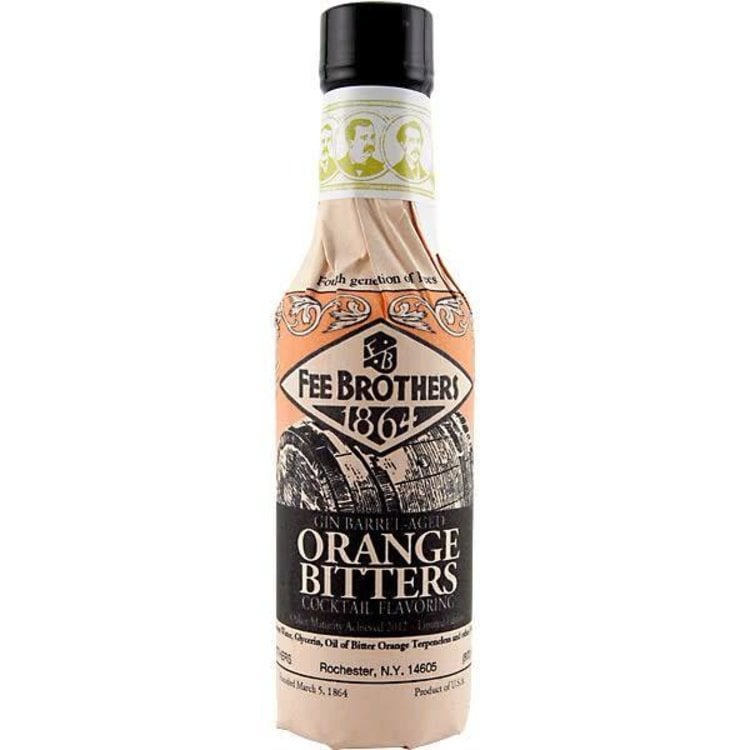 Fee Brothers Old Tom Gin Barrel-Aged Orange Bitters, 5 oz.