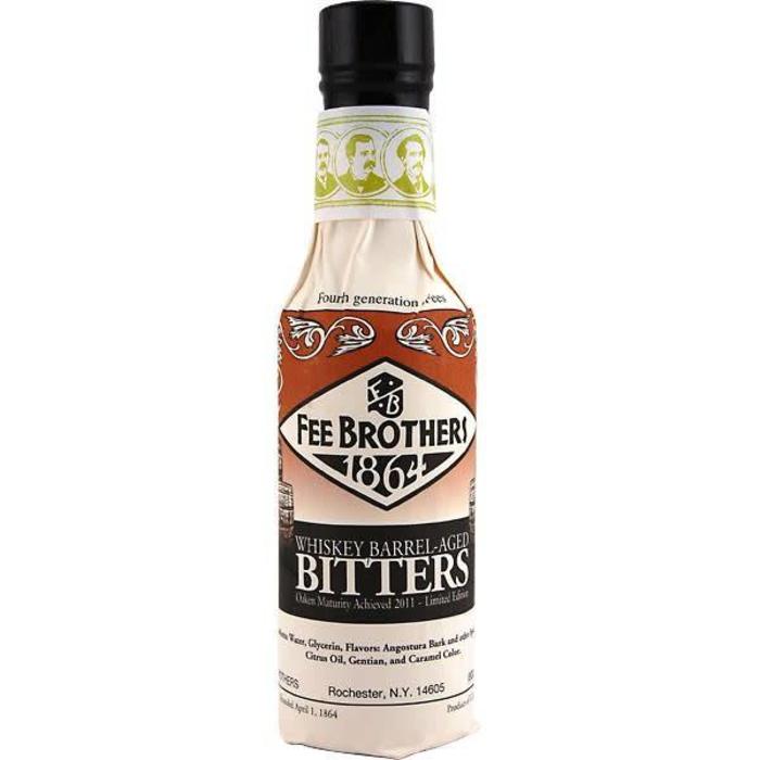 Fee Brothers Whiskey Barrel-Aged Aromatic Bitters, 5 oz.